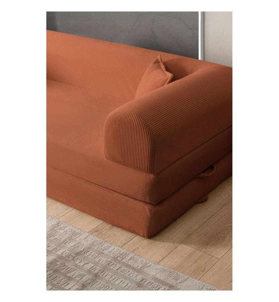 Legom Eco 3-Sitzer Schlafsofa - Orange