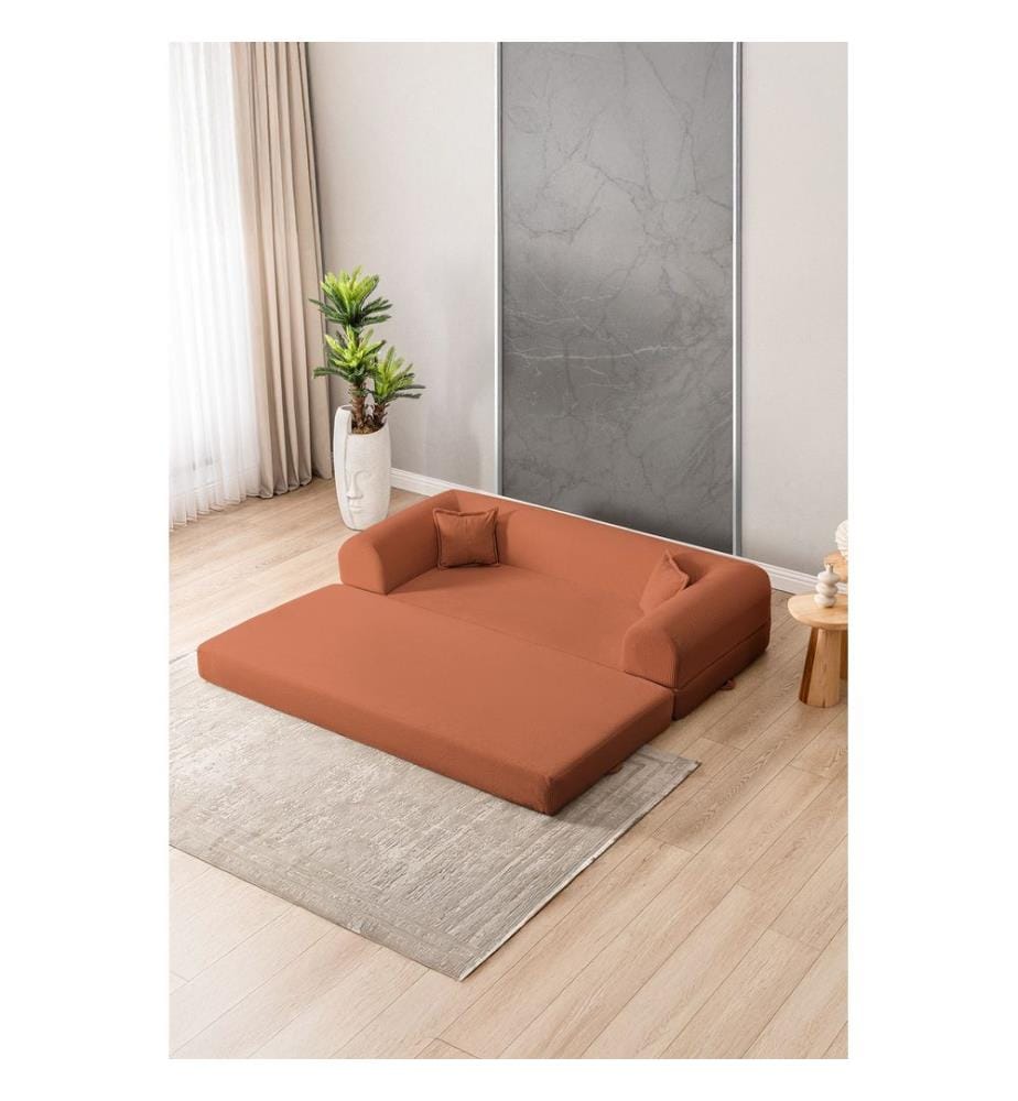 Legom Eco 3-Sitzer Schlafsofa - Orange