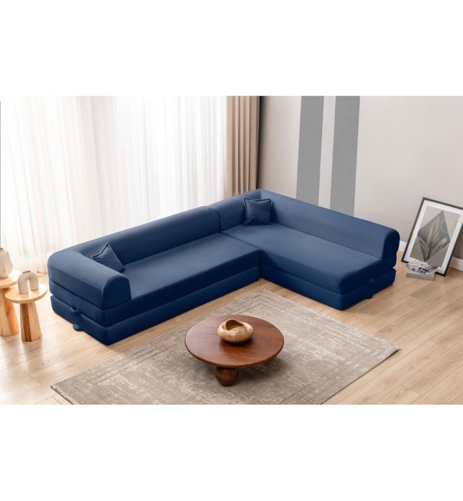 Legom Eco Eck-Schlafsofa - Marine