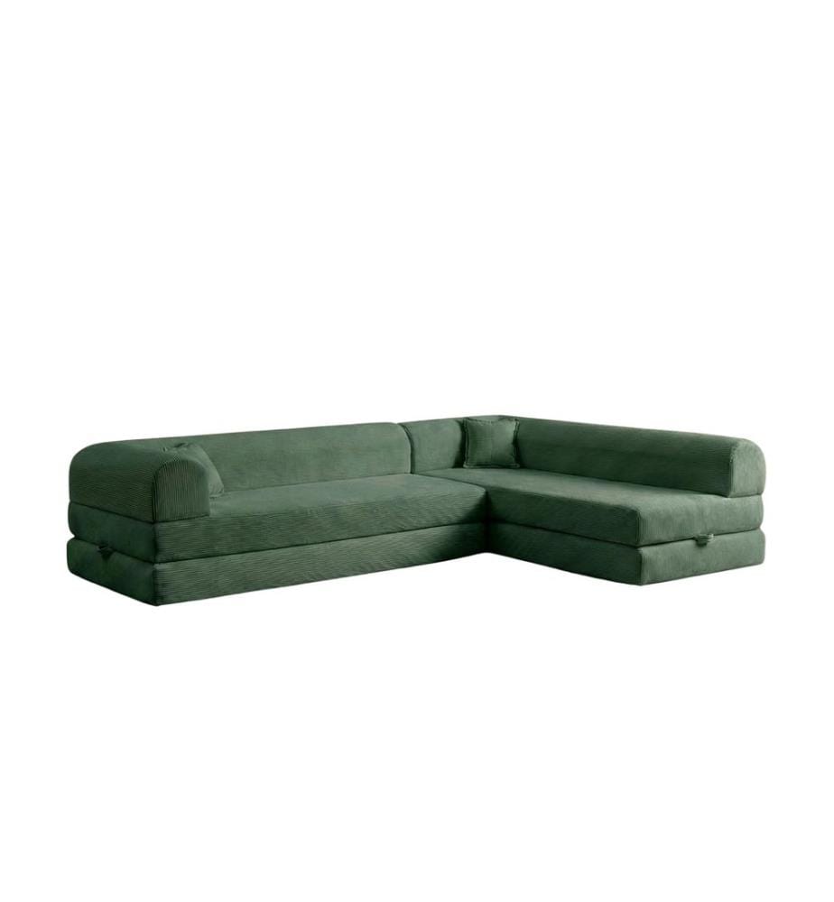 Legom Eco Eckschlafsofa - Grün