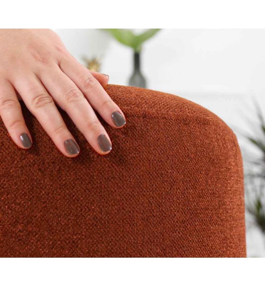 Pouf Zeone - Rouge Tuile