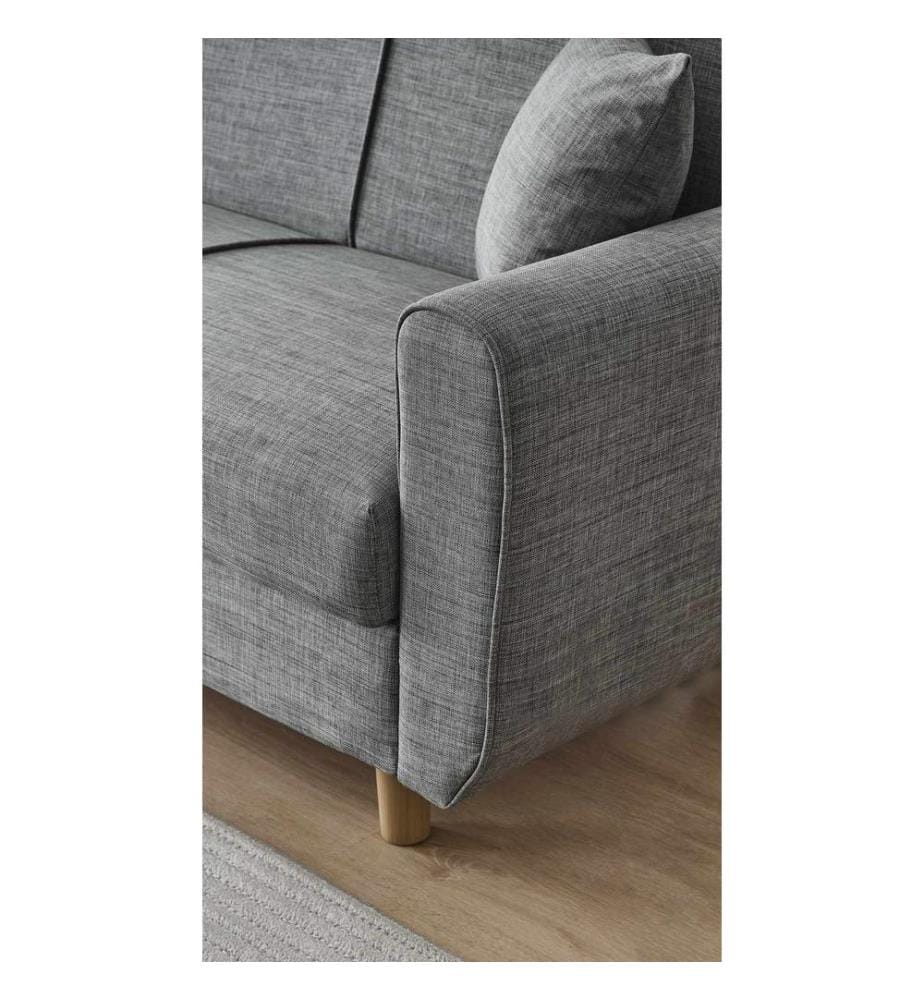 Flavia 3-Sitzer-Schlafsofa - Grau
