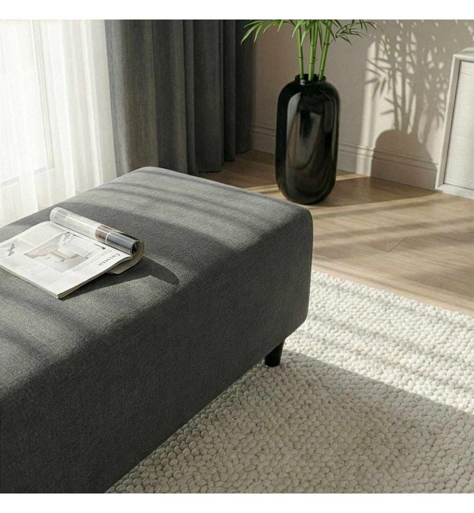 Pouf Flavia - Grigio scuro
