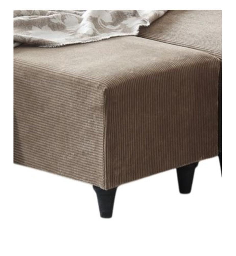 Pouf Flavia Ottoman - Marrone