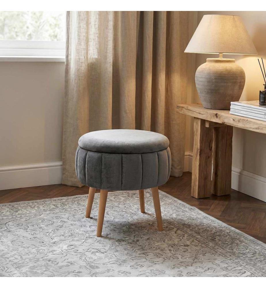 Pouf Berlin - Anthracite