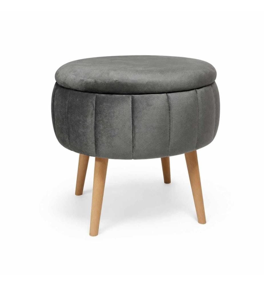 Pouf Berlin - Anthracite
