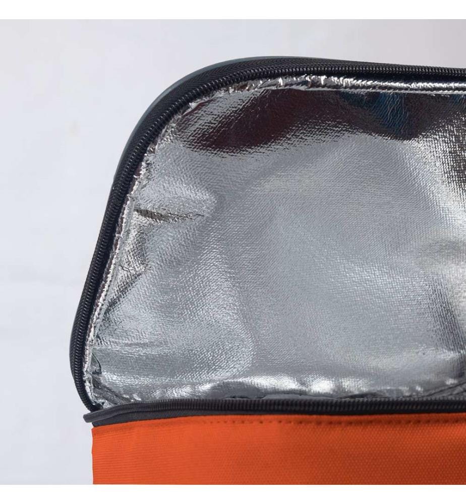 Thermotasche, 100 % metallisiertes Laminatgewebe, Orange