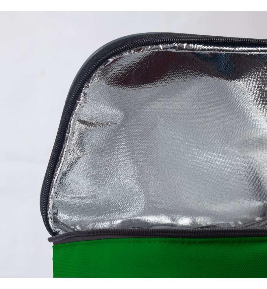 Thermotasche, 100 % metallisiertes Laminatgewebe, Grün