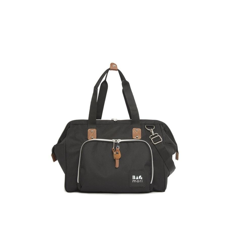 Wickeltasche, 100 % Fallschirmseide, Anthrazit, Kamel