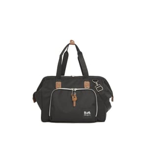 Wickeltasche, 100 % Fallschirmseide, Anthrazit, Kamel