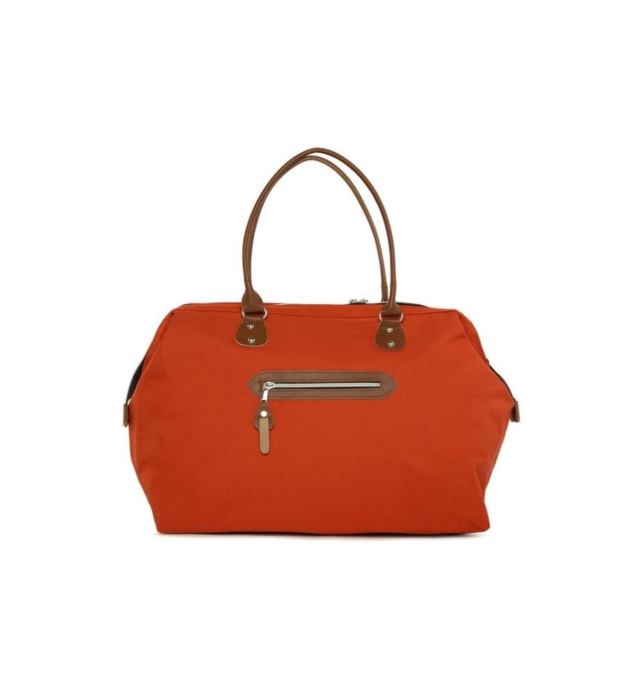 Wickeltasche, 100 % Fallschirmseide, Ziegelrot