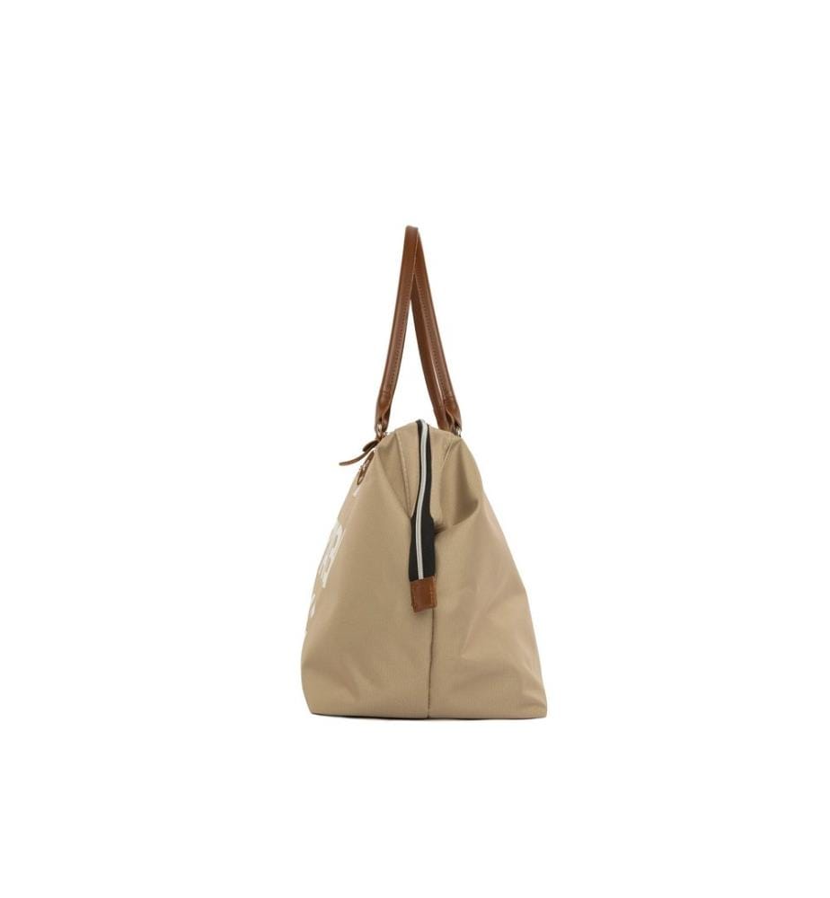 Wickeltasche, 100 % Fallschirmseide, Nerz