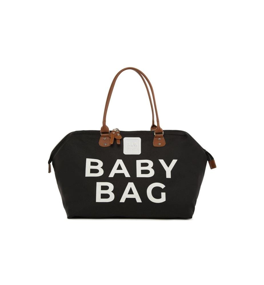 Wickeltasche, 100 % Fallschirmseide, Schwarz, Camel, Weiss