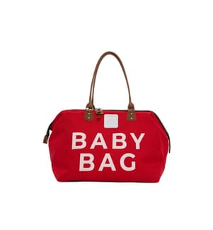 Wickeltasche, 100 % Fallschirmseide, Rot