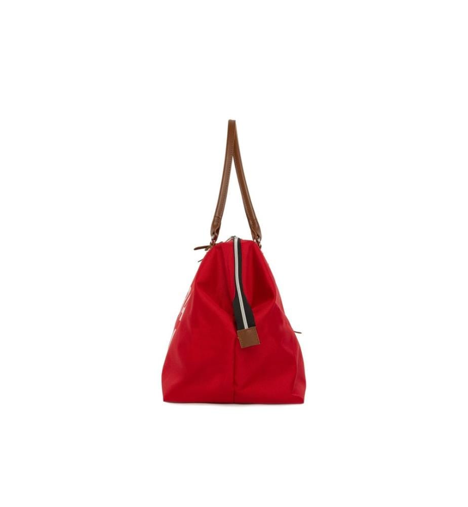 Wickeltasche, 100 % Fallschirmseide, Rot