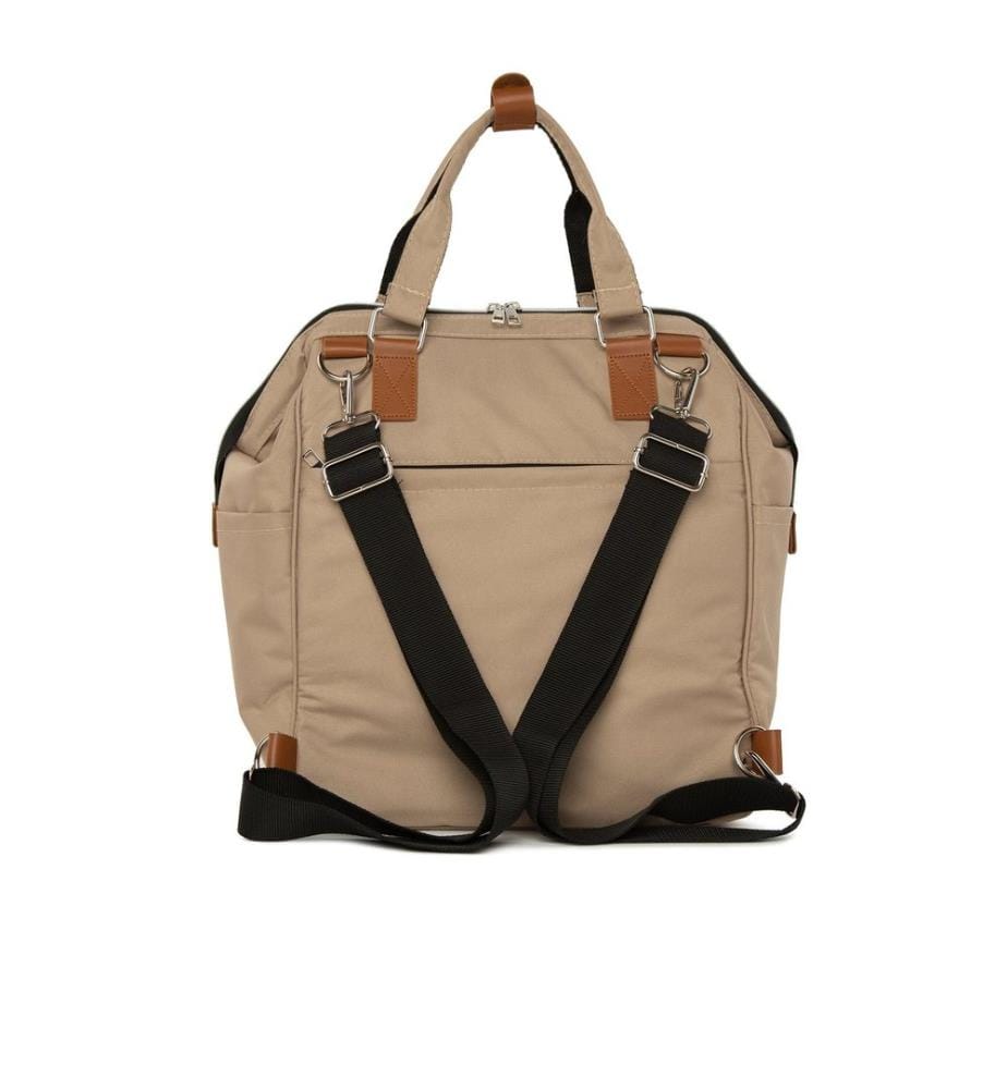 Wickeltasche, 100 % Fallschirmseide, Nerz