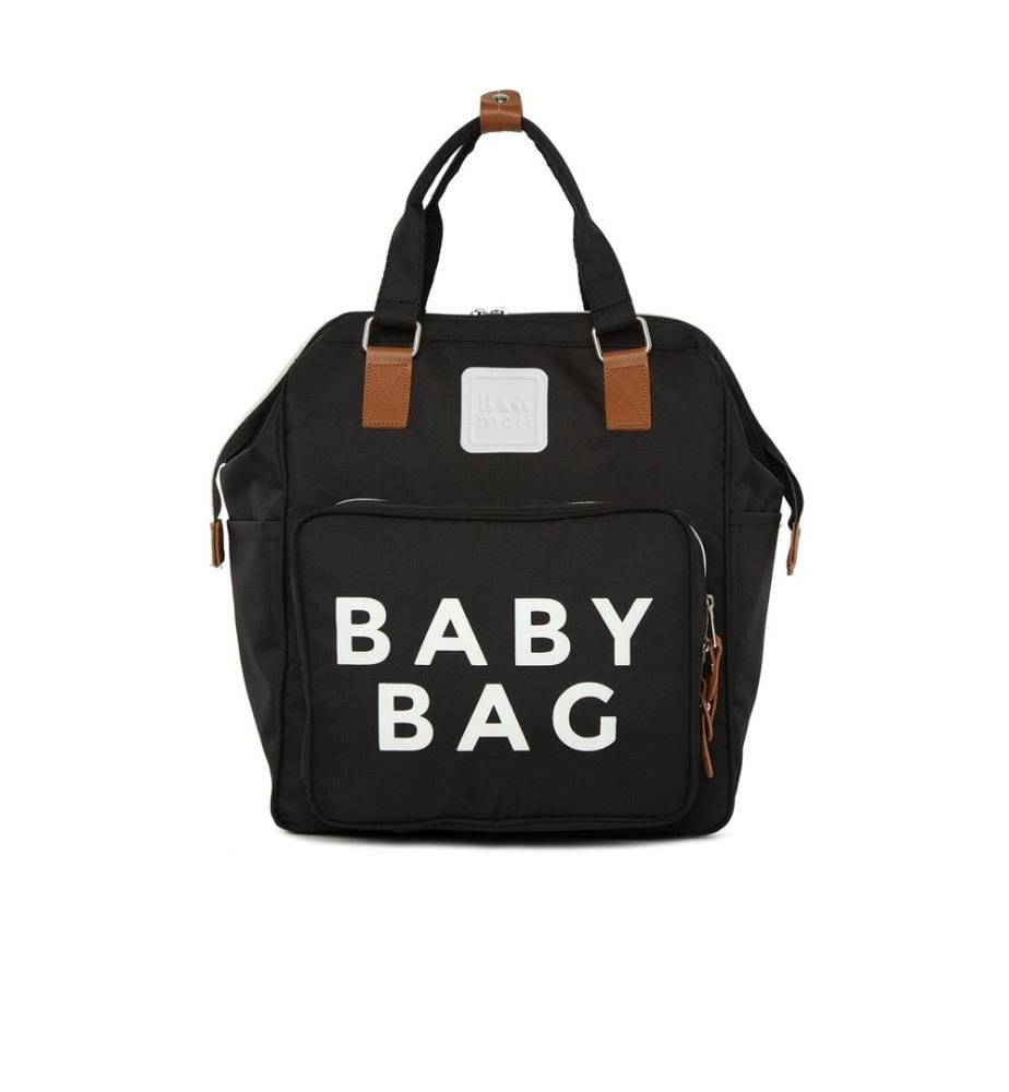 Sac à langer, 100 % tissu parachute, noir, camel, blanc