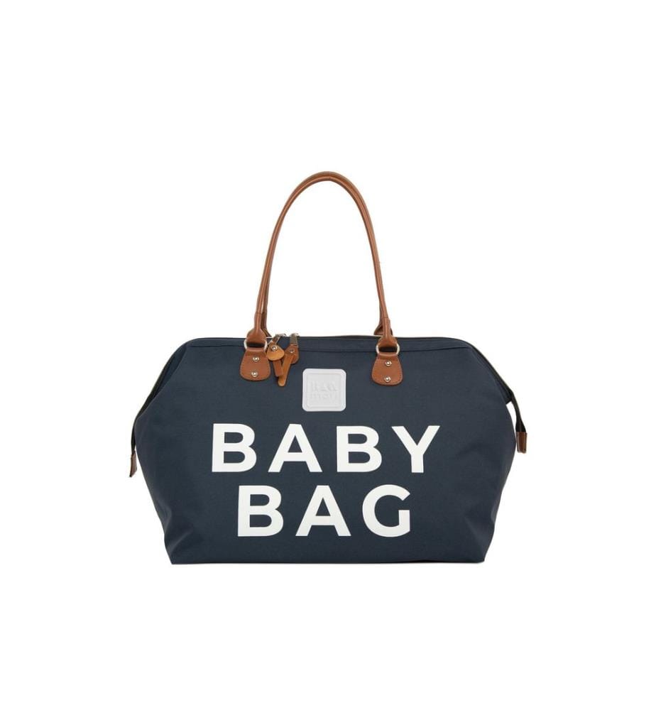 Sac à langer, 100 % tissu parachute, bleu foncé