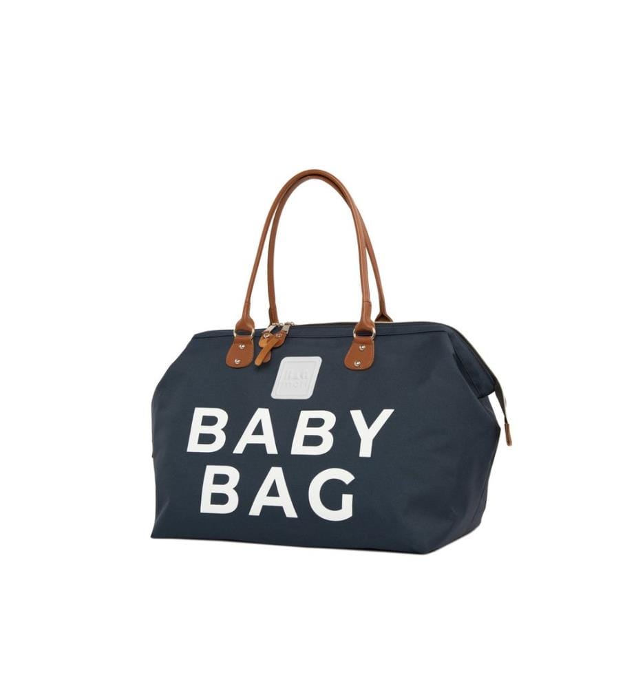 Sac à langer, 100 % tissu parachute, bleu foncé