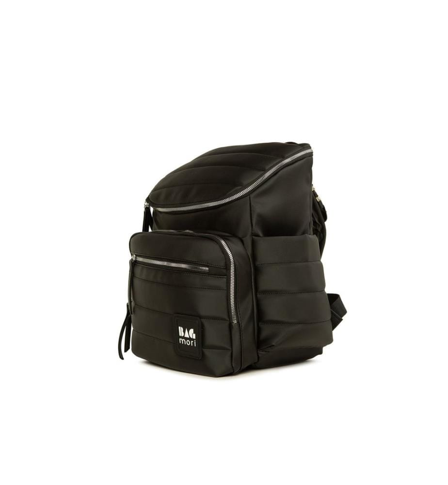 Sac à langer, 100 % satin, noir