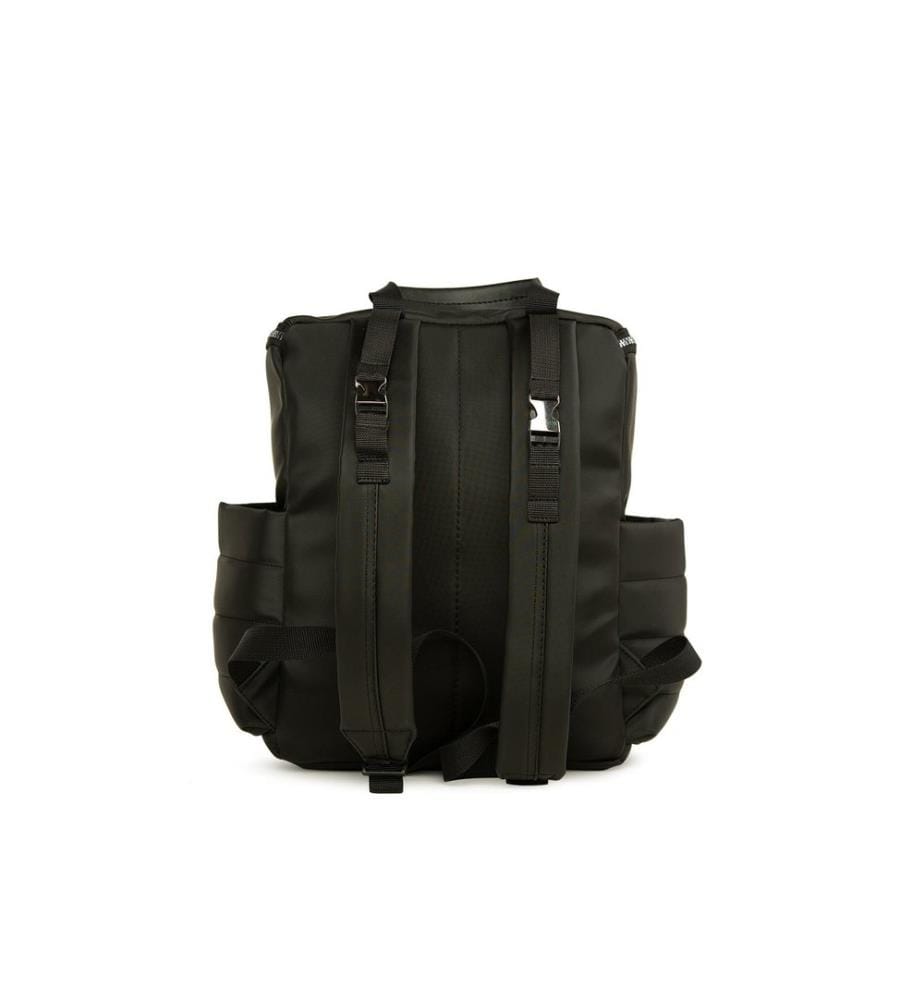 Sac à langer, 100 % satin, noir