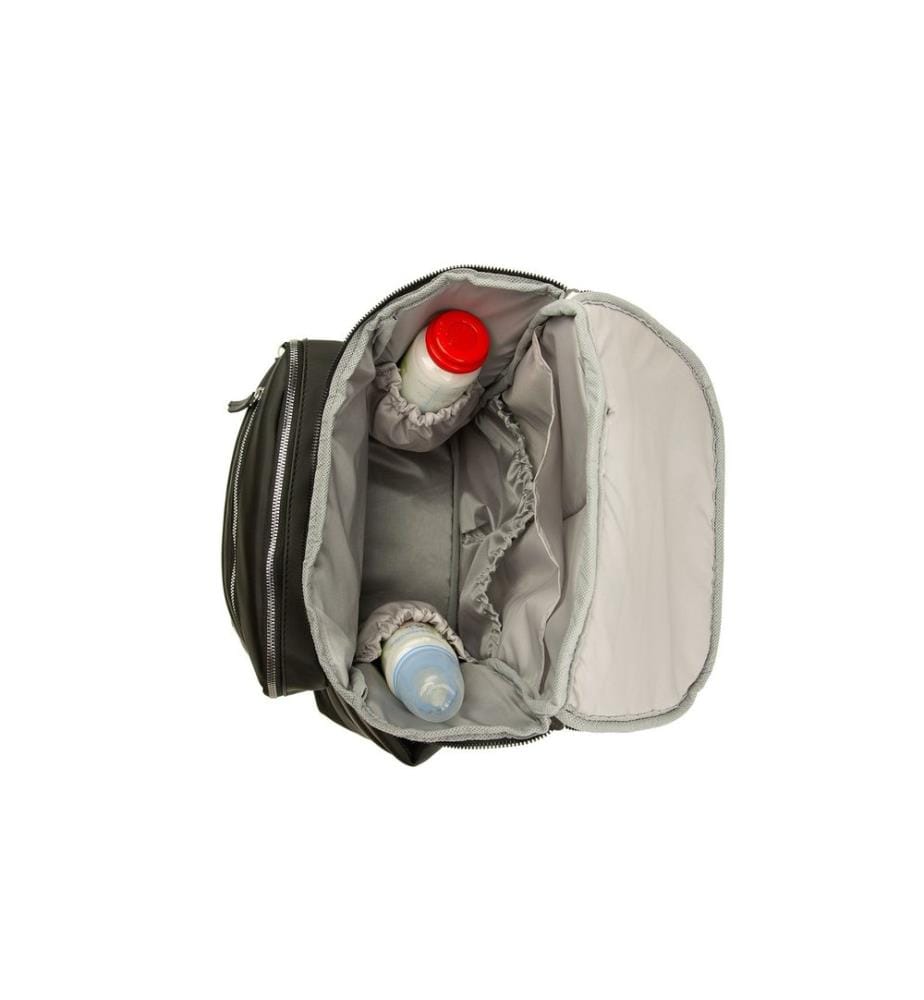 Sac à langer, 100 % satin, noir