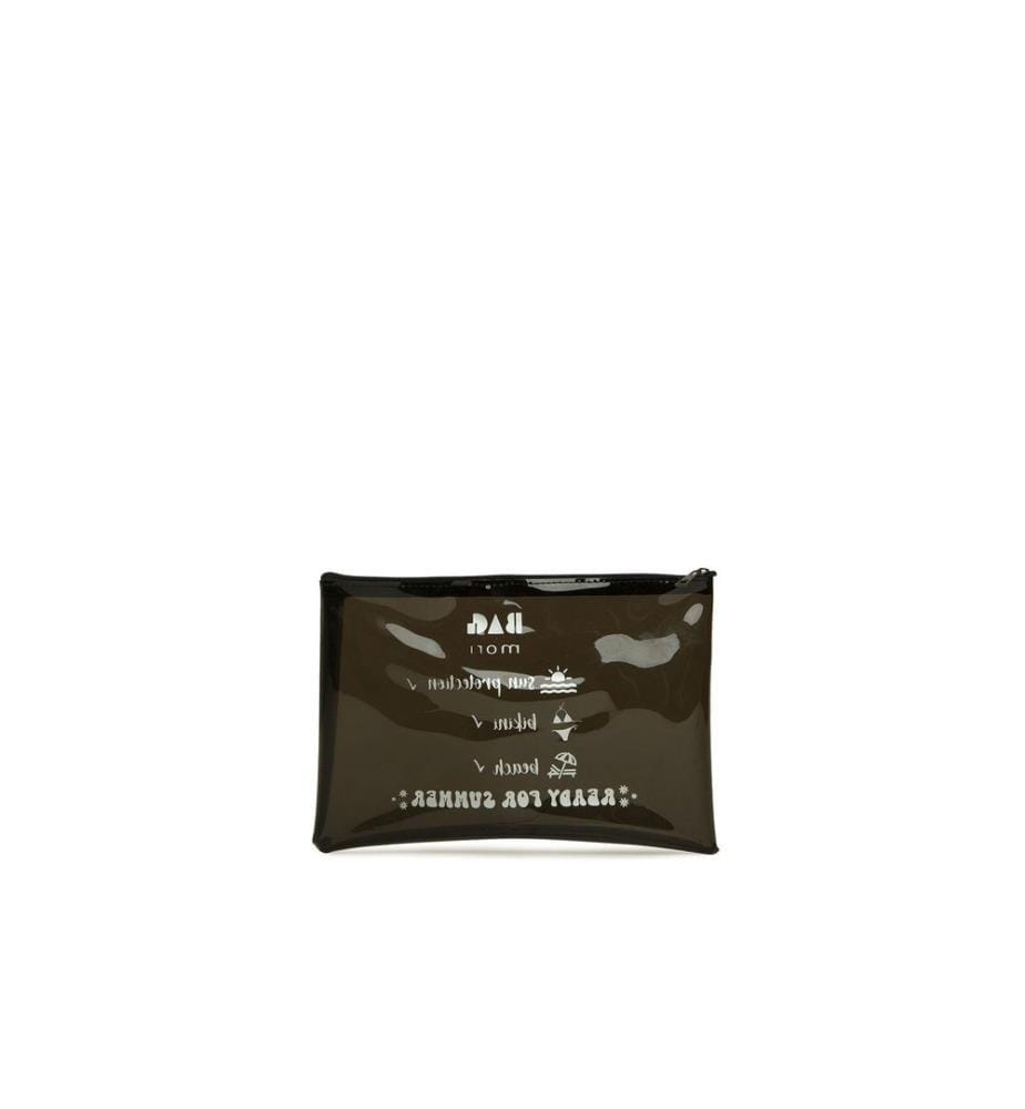 Sac de plage, 100 % plastique, noir