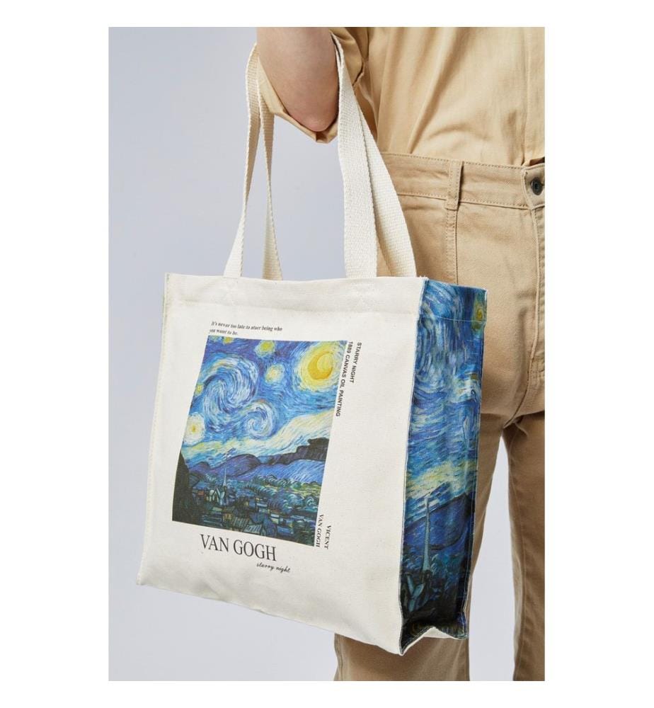 Tragetasche, 100 % Canvas-Stoff, Creme