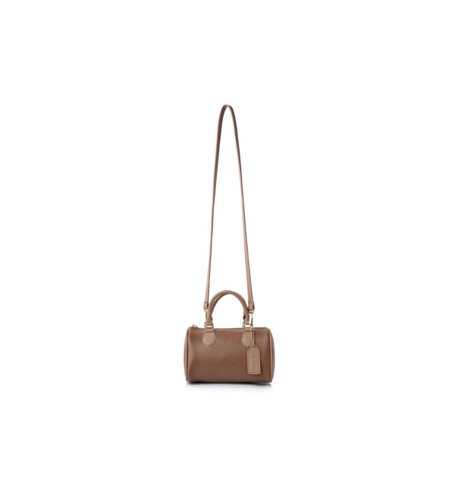 Handtasche, 100 % Polyvinylleder, Nerz