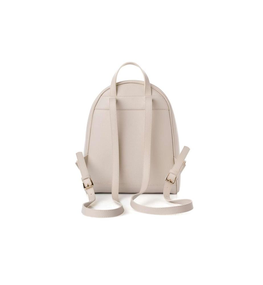 Rucksack, 100 % Polyvinylleder, Creme
