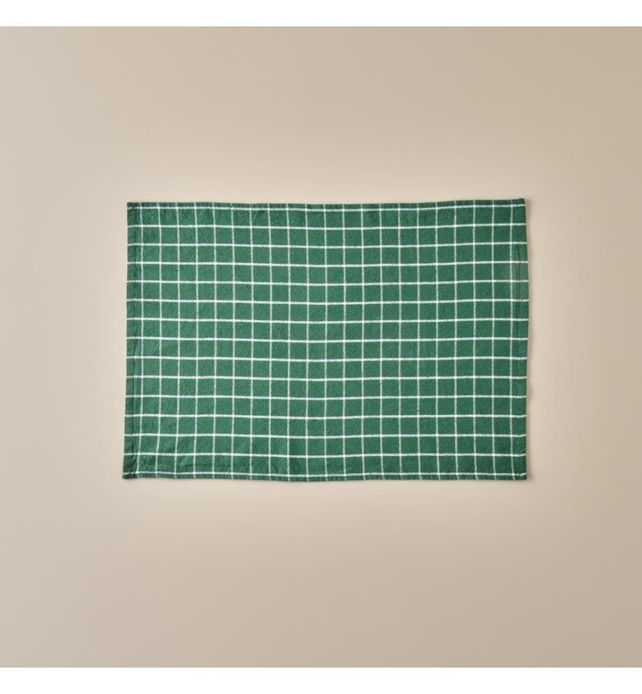 Juno 3-piece tea towel set 45x65 cm - Green