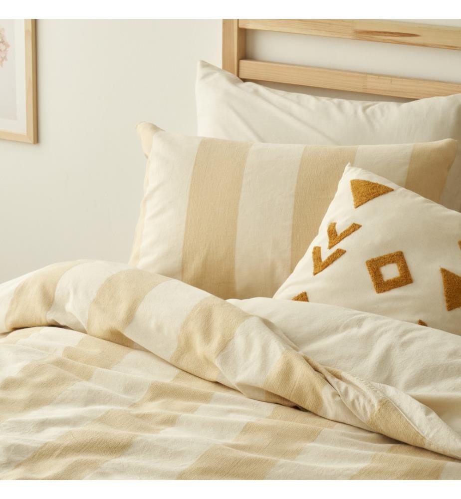 Copripiumino matrimoniale Art 200x220 cm - Beige