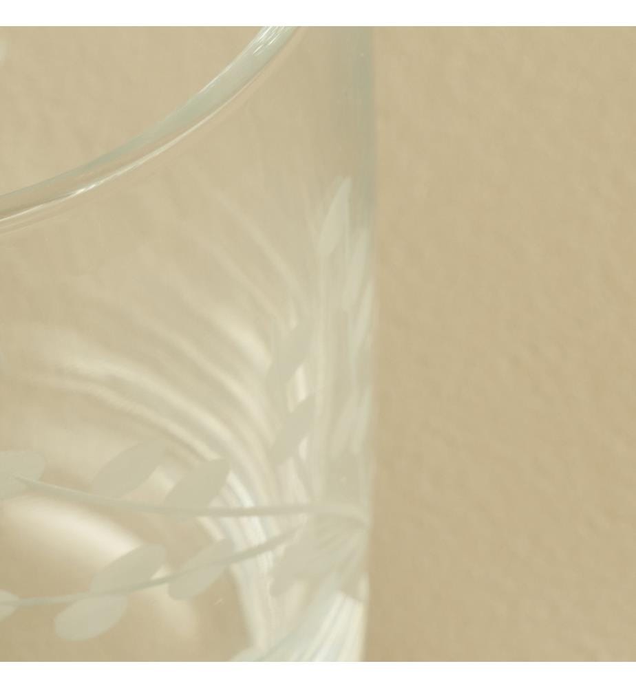 Exclusive Selection 6-piece 365 cc soft drink glass set - Natural