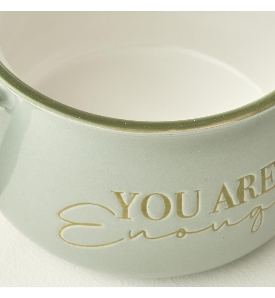 Stoneware Maya mug 550 cc - Green