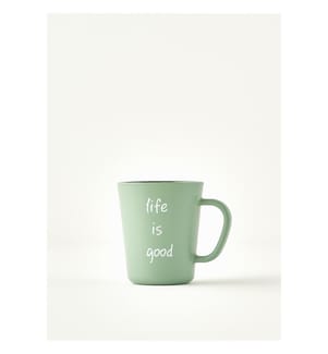 Tazza in vetro Daisy - Verde