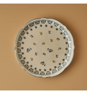 Mabel 32 cm serving plate - Blue