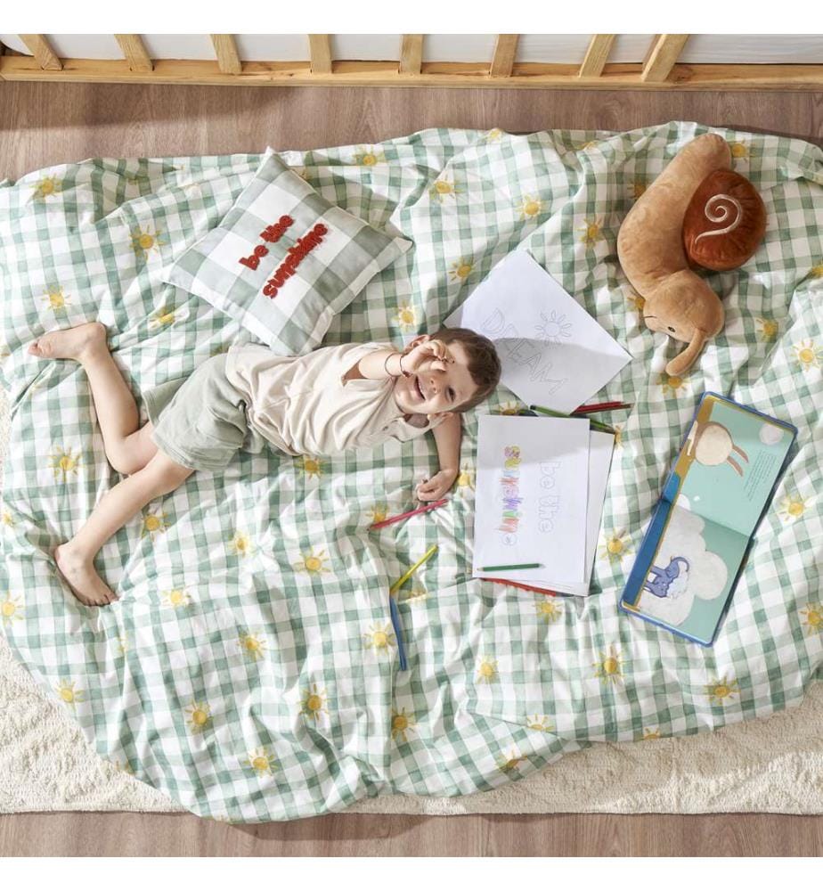 Sunshine comforter cover set - Green