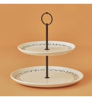 Motto 2-level cookie holder - White