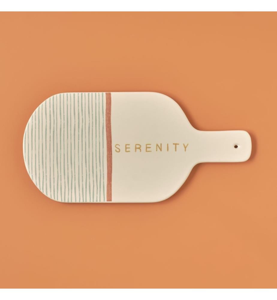 Serenity serving plate 31.5x15 cm - Multicolor