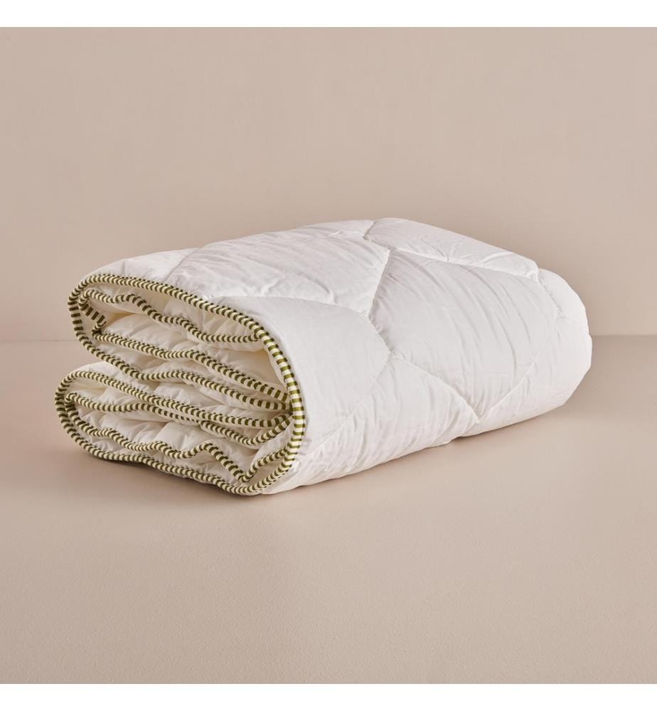 Bamboo baby comforter 95x145 cm - White