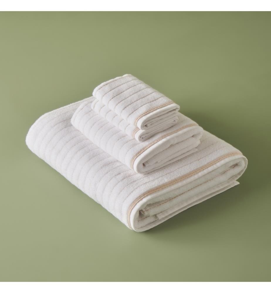 Belinda towel 50x70 cm - Beige