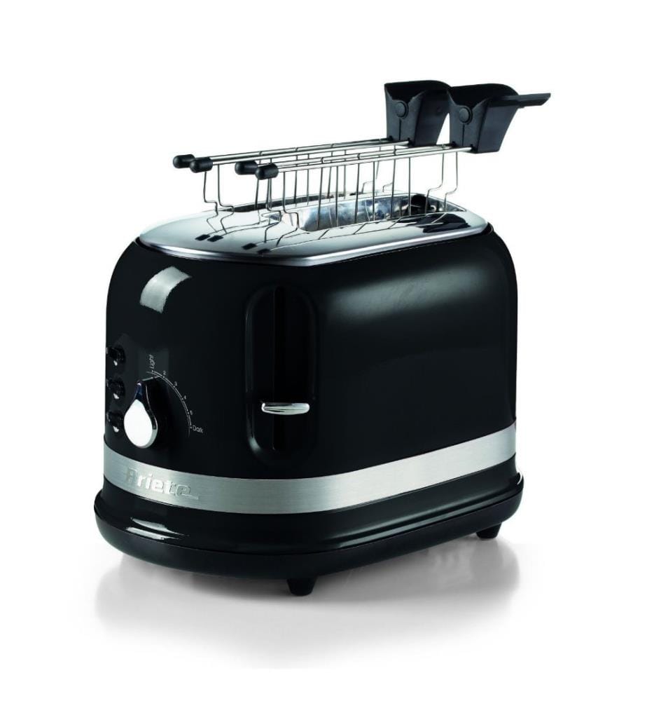 Tostapane con pinze - Moderna - Nero 2 fette, 685-815W