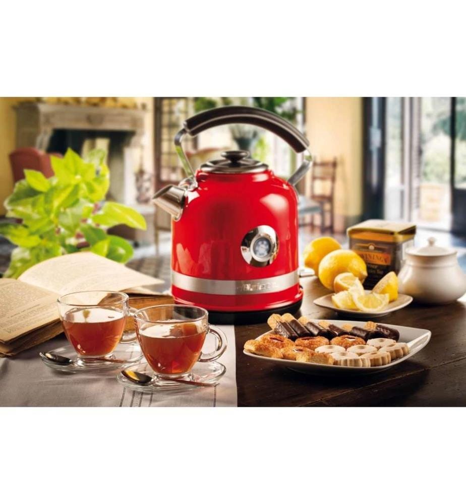 Bouilloire - Moderna - Rouge Acier inoxydable