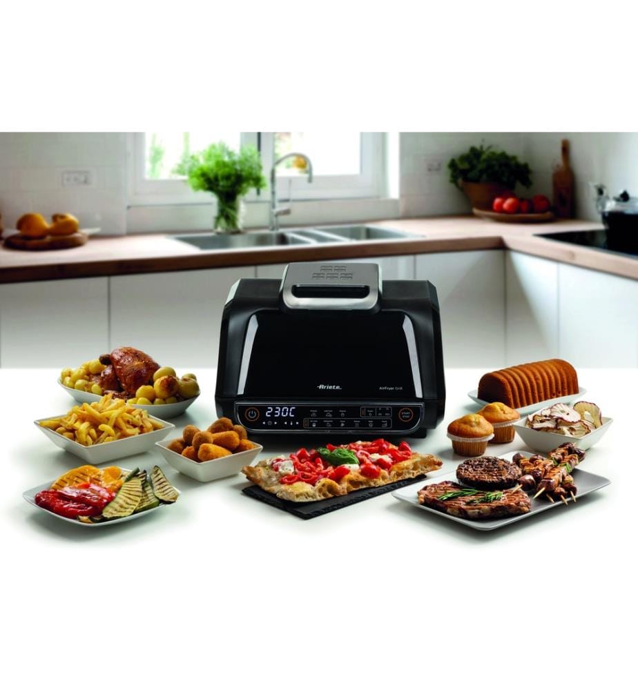 Friteuse à Air + Grill - 8 fonctions, 8 L, 