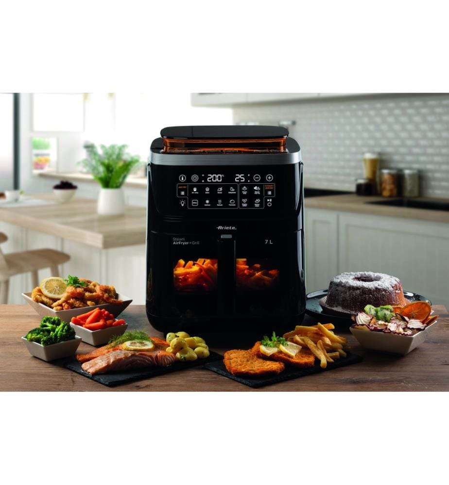 Friteuse à Air + Vapeur + Grill (7 L, 1700 W)