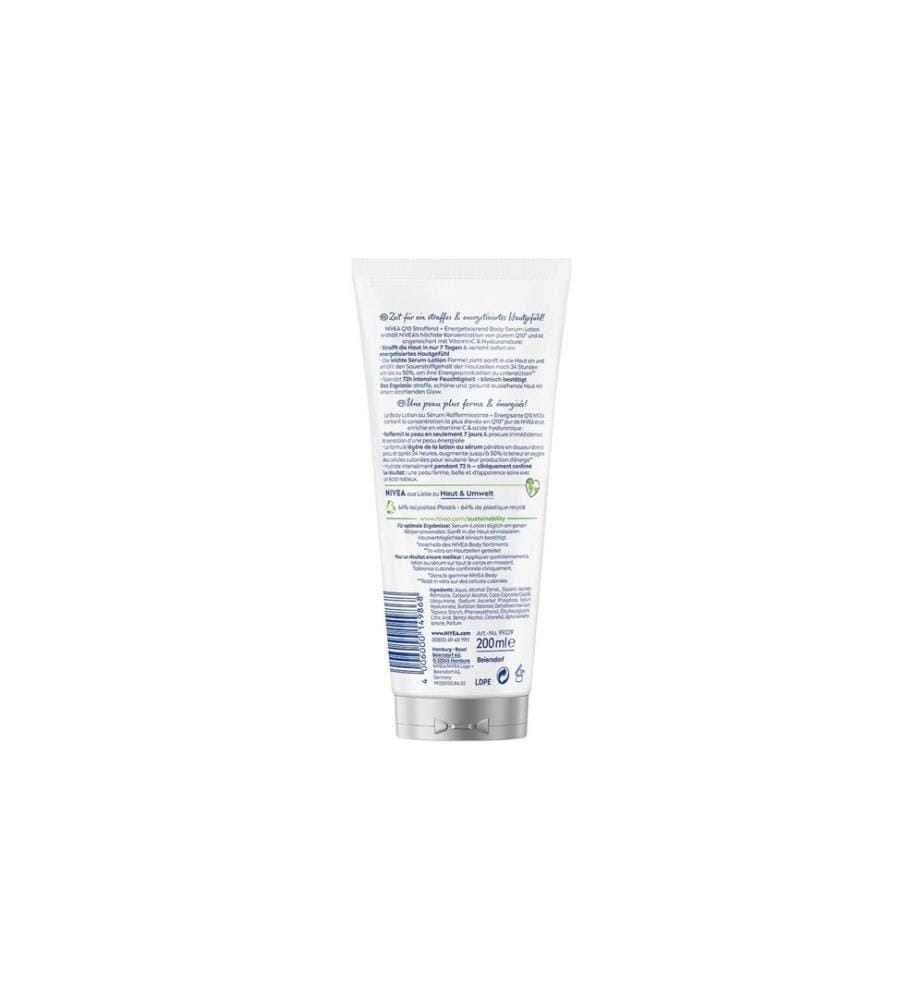 NIVEA Lozione corpo siero Q10 rassodante + energizzante 200 ml
