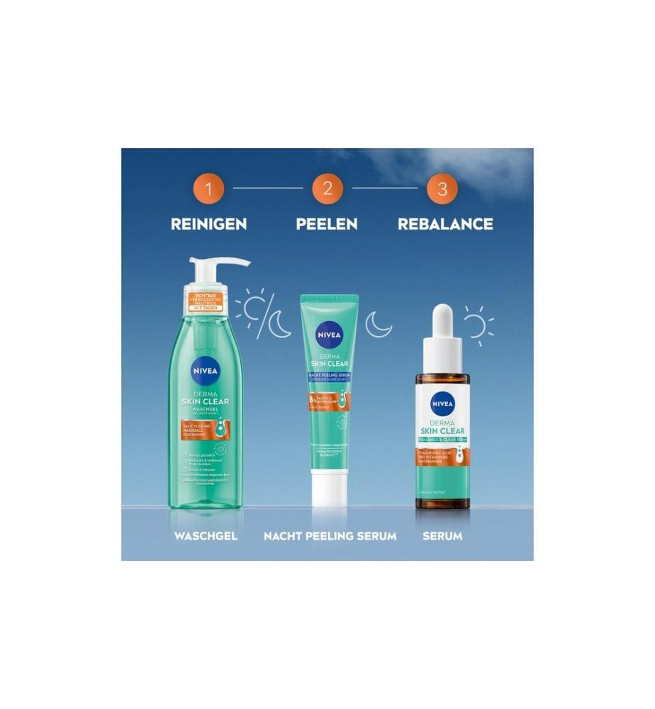 NIVEA Reinigungsgel Derma Skin Clear 150 ml