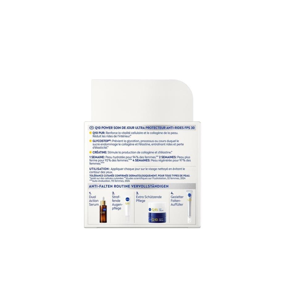 NIVEA Tagescrème Q10 Power Anti-Falten Extra LSF 30 50 ml