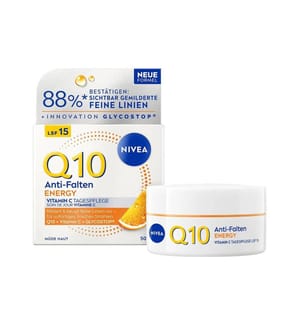 NIVEA Tagescrème Q10 Energy Anti-Falten SPF 15 50 ml
