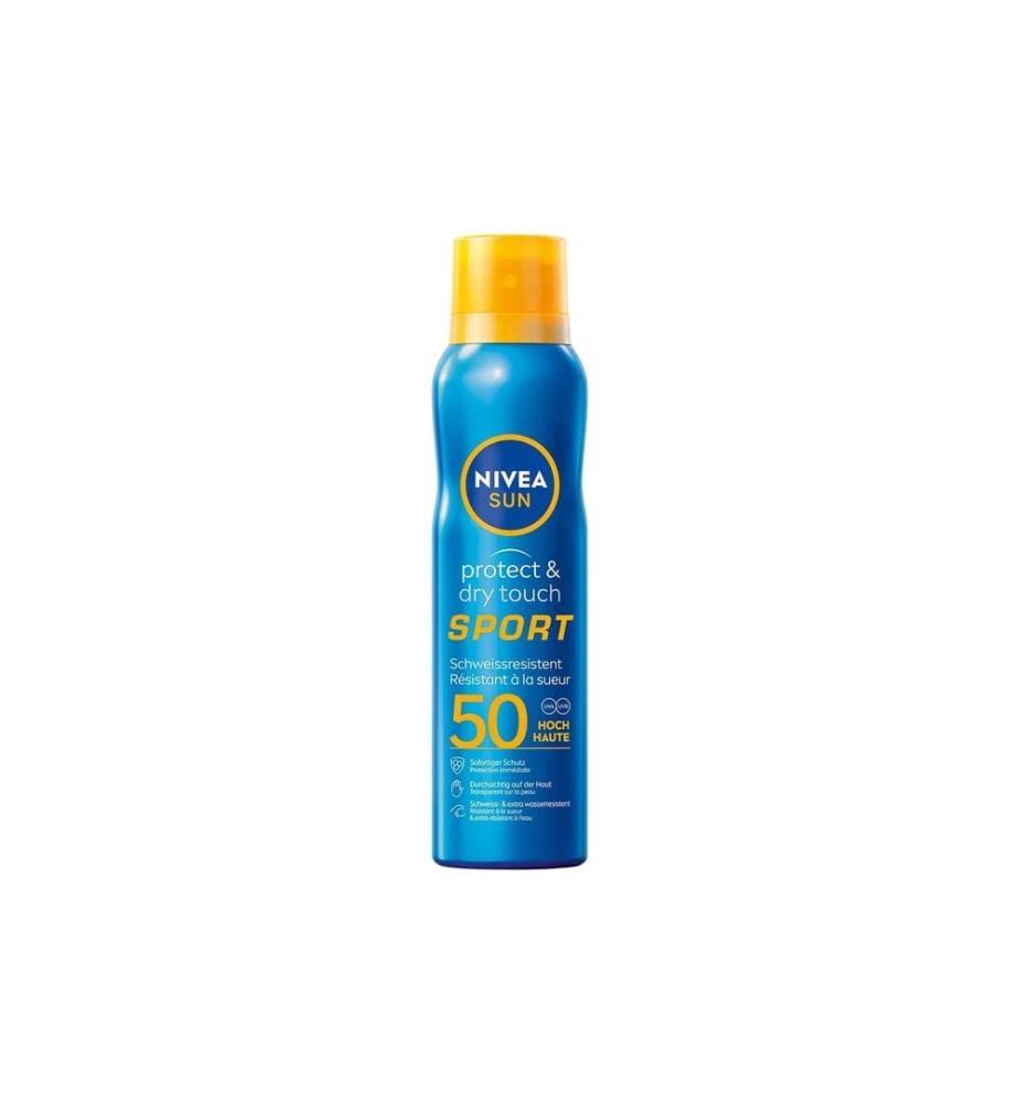 NIVEA SUN Sunspray Protect & Dry Touch Sport SPF 50 200 ml
